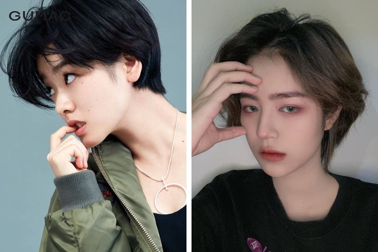 Kiểu tóc tomboy nữ style Trung Quốc Kiểu tóc tomboy nữ style Trung Quốc