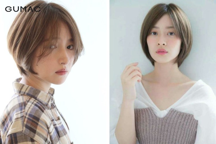 Kiểu tóc tomboy nữ 2 mái Kiểu tóc tomboy nữ 2 mái