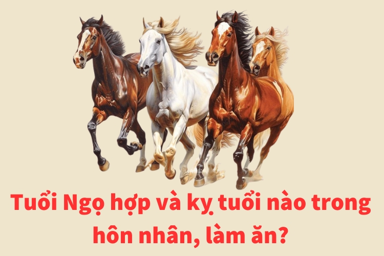 Tuổi hợp với Ngọ tuoi ngo hop va ky tuoi nao trong hon nhan lam an