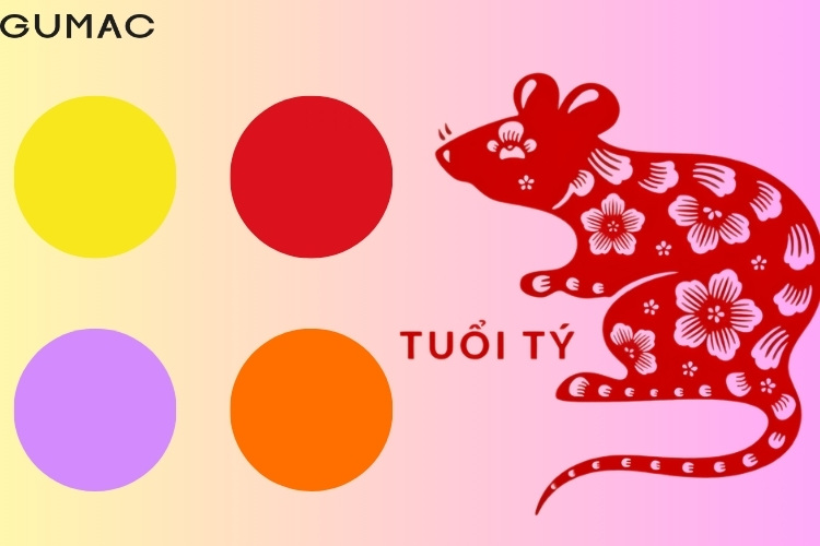 Ý nghĩa màu hợp tuổi Tý y nghia mau hop tuoi ty