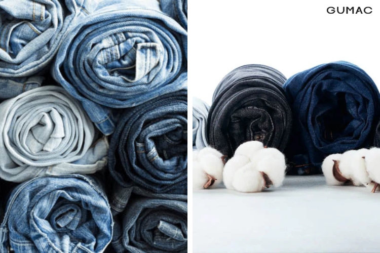 Phân biệt vải jean và vải denim