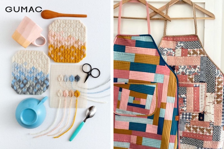 Vật dụng nội thất khác trong nhà từ vải quilt