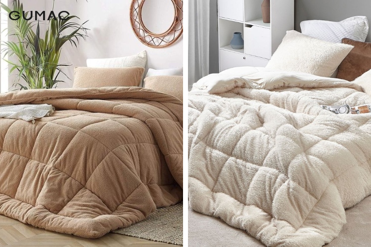 Comforter trong thời trang so với vải quilt