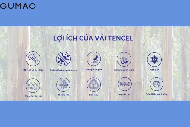nhung uu diem của vai tencel mang lai cho con nguoi
