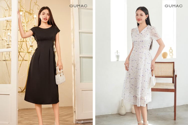 Đầm Váy Đẹp, Đầm Dự Tiệc Nữ Trẻ Trung Feminist Hàng Cao Cấp | Shopee Việt  Nam