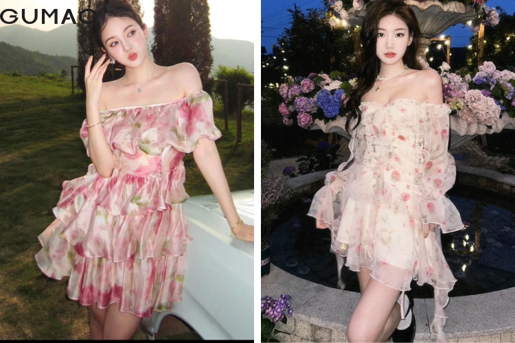 cuc dieu da voi mau vay mua he tre vai hoa nhi