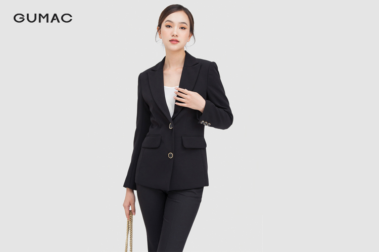 Áo blazer + quần tây