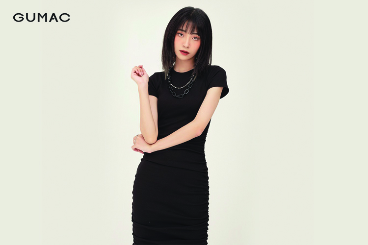 Váy ôm body đơn giản