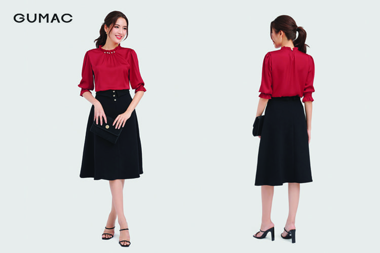 Phối váy đi chơi mùa thu cho nàng