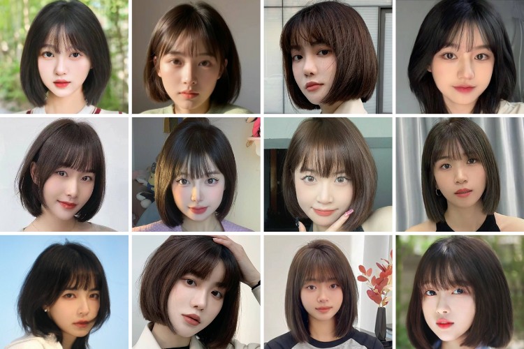 cac kieu toc bob ngan cho nu mat tron