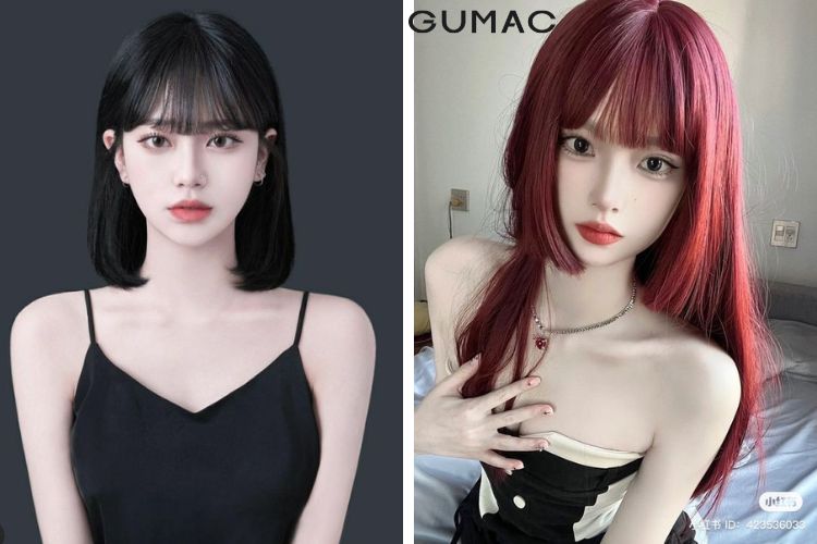 toc duoi cup tu nhien