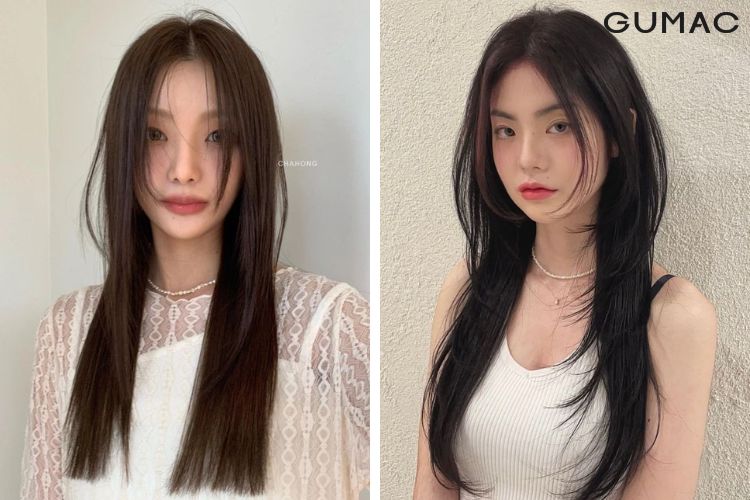 toc mai bay duoi tu nhien