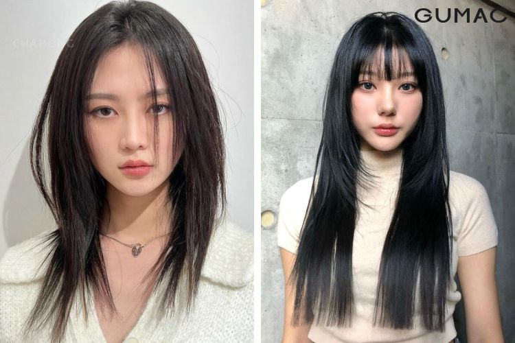 kieu toc mai duoi tu nhien cho nang