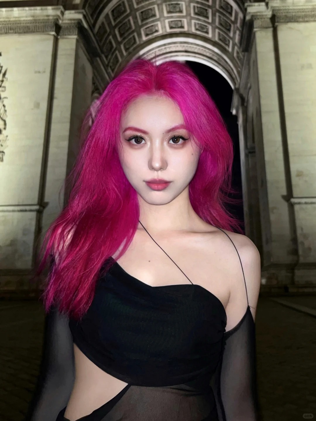 nhuom toc mau hong hot pink