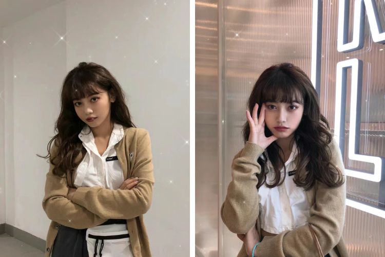 kieu toc xoan gon song nho voi mai thua