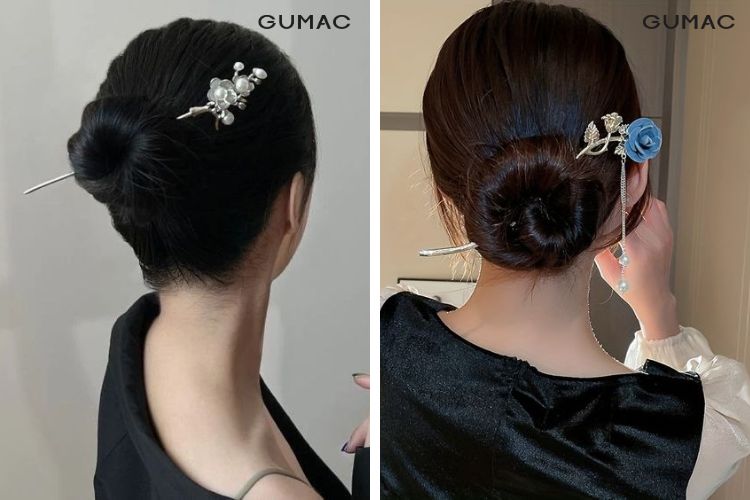 Gợi ý phụ kiện trâm cài tóc cho nữ