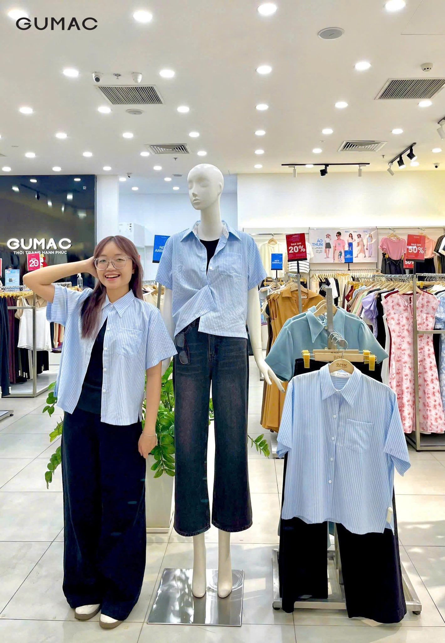 gumac uu dai kep deal cuoi thang ao so mi  sale upto 50