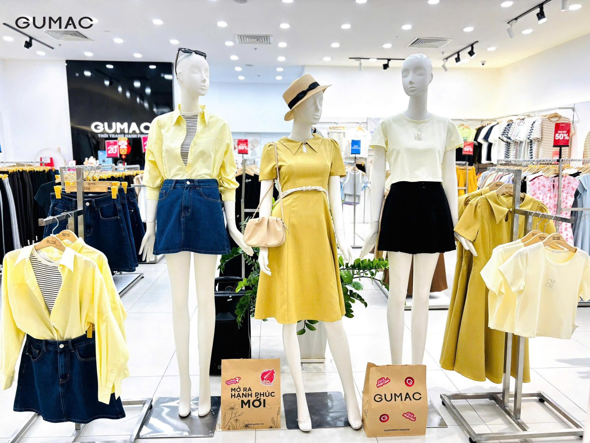 diem danh he thong showroom gumac uu dai kep deal cuoi thang sale upto 50