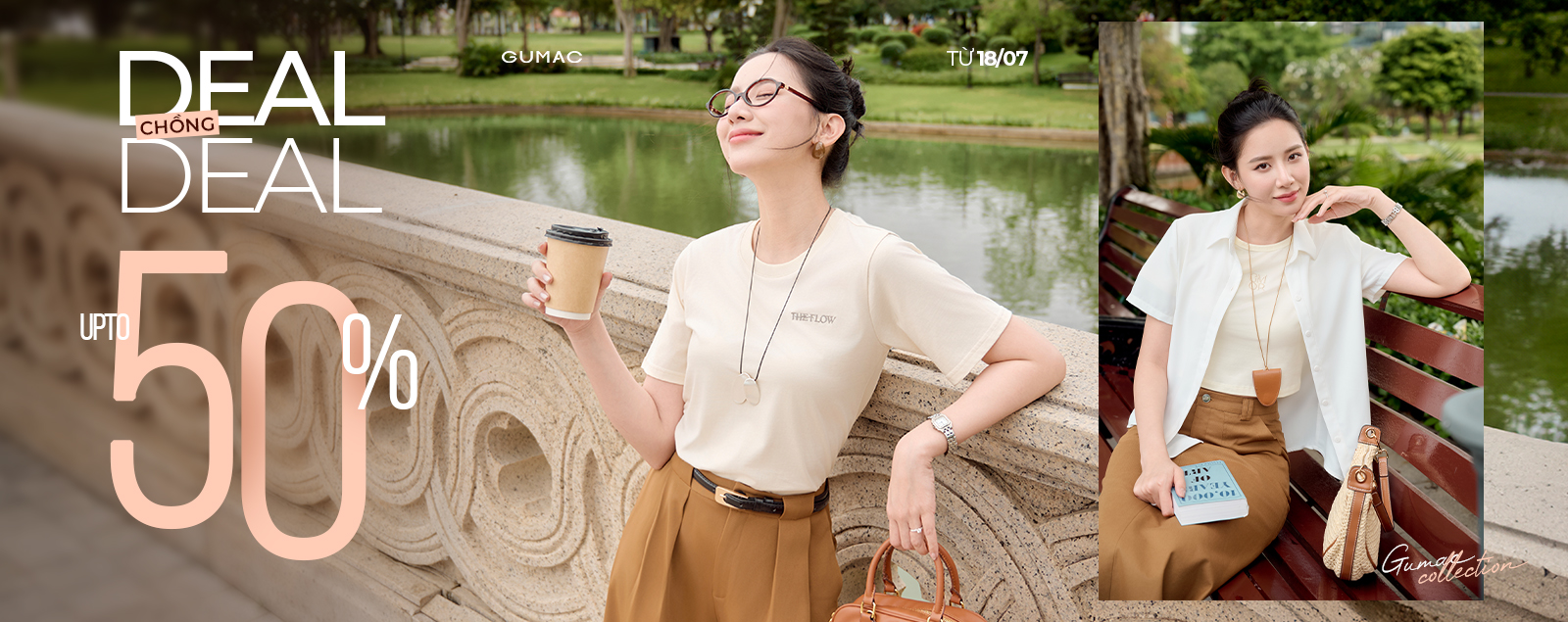 gumac sale cuoi thang giam den 50