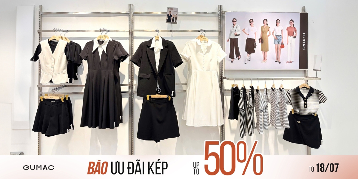 uu dai kep gumac deal cuoi thang sale upto 50