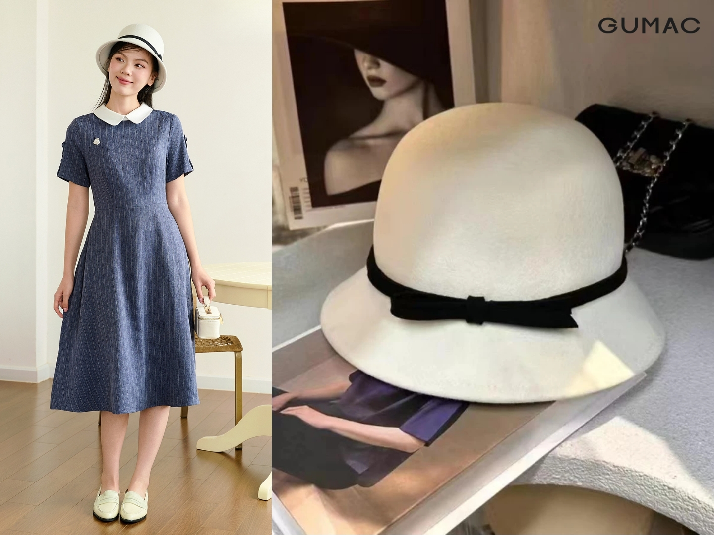 mu xoe nu tinh phoi vay dep gumac