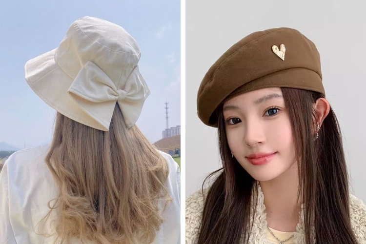 Kết hợp cùng chiếc mũ cực nổi bật