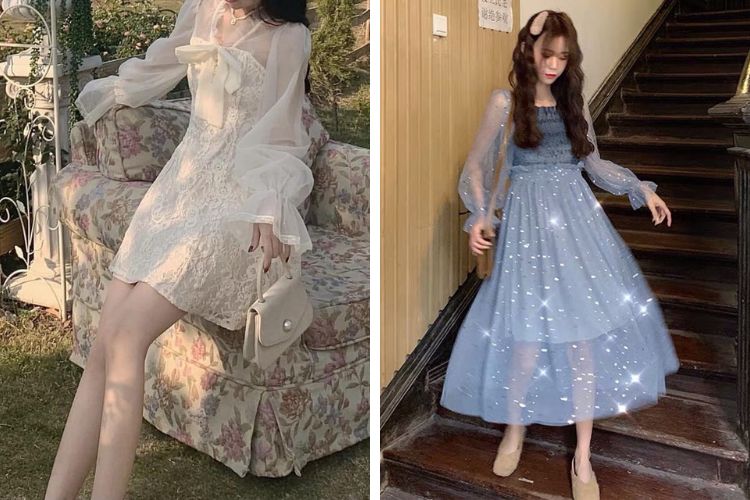Đầm ulzzang trắng đi biển Đầm ulzzang trắng đi biển